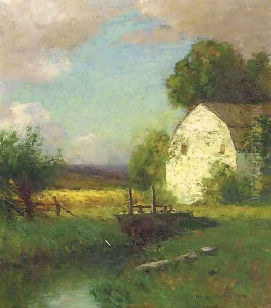 A barn in summer - view 1