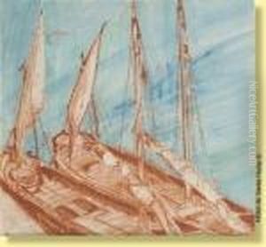 Barques Amarrees