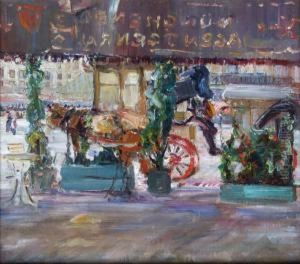 Terrasse. by Marcel Jefferys