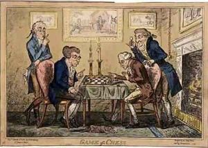 Game of Chess by George Cruikshank I