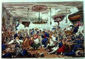 Sailors Carousing or a peep in the long room by George Cruikshank I