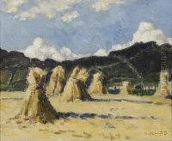Corn Stacks, Donegal - view 1