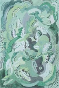 Untitled Abstract by Mainie Harriet Jellett