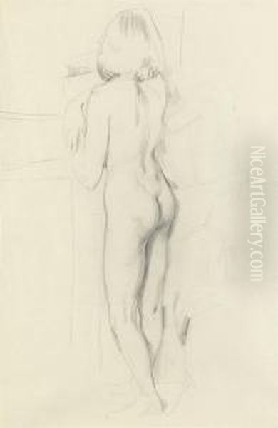A Female Nude - view 1