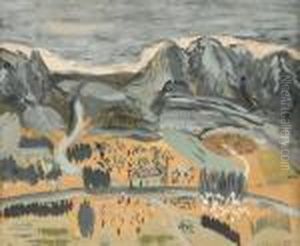 Mountain Landscape by Mainie Harriet Jellett