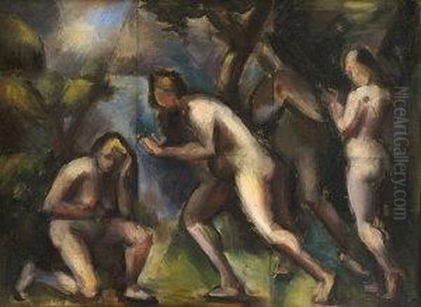 Classical Subject - Four Nudes - view 1
