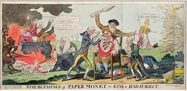 The Blessings of Paper Money or King a Bad Subject - view 1