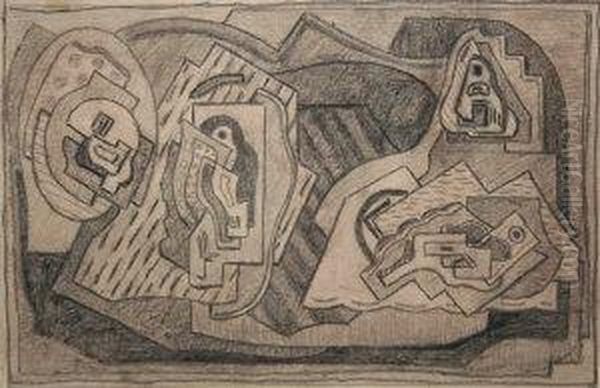"study For Four Elements" (1924) - view 1