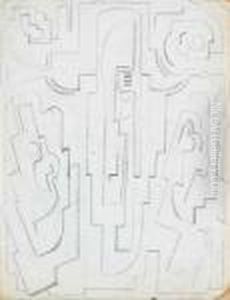 Study For Composition by Mainie Harriet Jellett