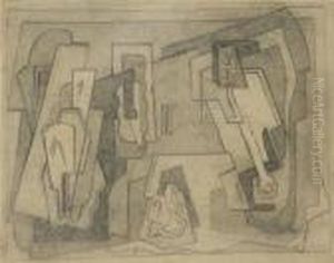 Abstract Composition by Mainie Harriet Jellett