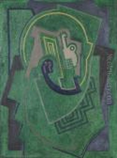 Green Abstract - view 1