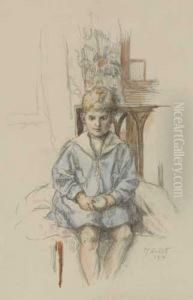 Young Boy In A Sailor Suit
