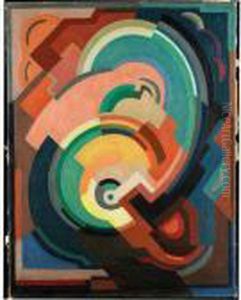 Abstract Composition by Mainie Harriet Jellett