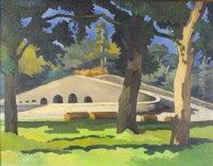 Bridge, Co. Cork by Mainie Harriet Jellett