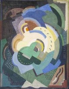 Abstract Composition by Mainie Harriet Jellett