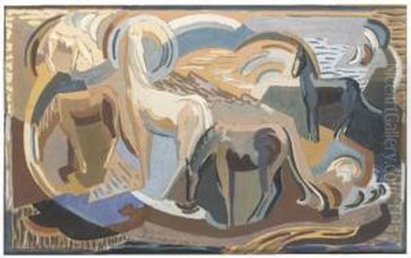 Study For Achill Horses Ii - view 1