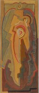 Madonna And Child by Mainie Harriet Jellett