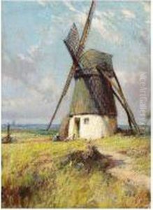 Windmill by James de Vine Aylward