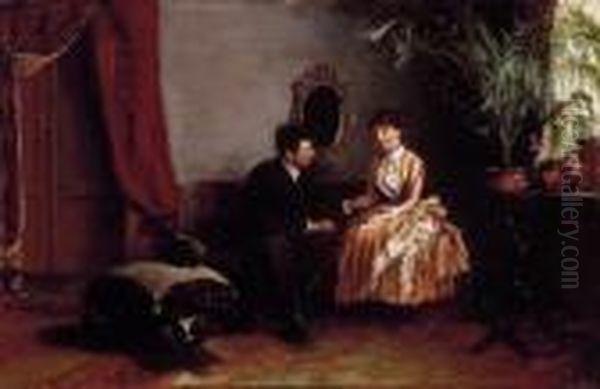 Courtship In The Saloon - view 1
