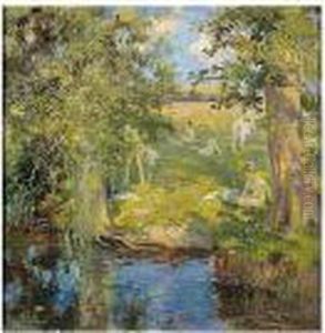 Boys Bathing by Arthur Henry Jenkins