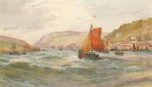 Boats At Salcombe, Devon Boats At Salcombe, Devon