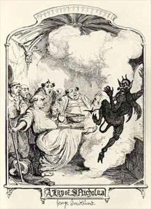 A Lay of St Nicholas by George Cruikshank I