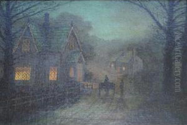 A Night Scene: The Road Home - view 1