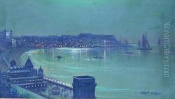 South Bay Scarborough By Moonlight - view 1