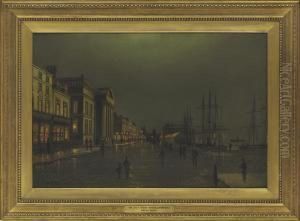 The Salt House Docks by Wilfred Jenkins