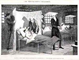 The Boy Dies on the Transportation Ship by George Cruikshank I