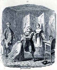 Amelias Unexpected Visit by George Cruikshank I