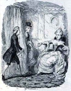 Awkward Situation of Lady Bellaston by George Cruikshank I