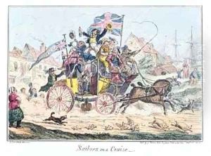 Sailors on a Cruise by George Cruikshank I