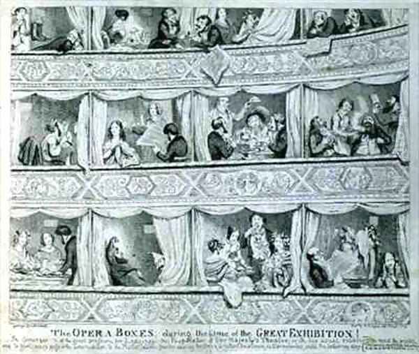 Opera Boxes during the time of the Great Exhibition - view 1