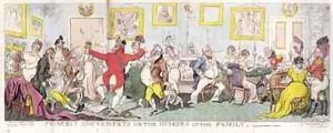 Princely Amusements or The Humors of the Family by George Cruikshank I