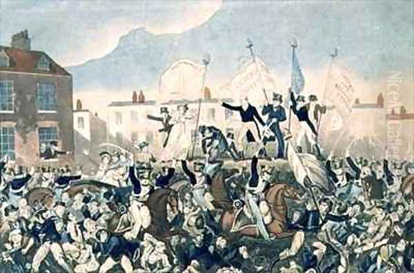 The Peterloo Massacre - view 1