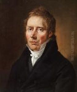 Portrait Of A Man by Christian Albrecht Jensen