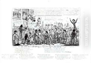 The Spa Fields Orator Hunt ing for Popularity to Do Good by George Cruikshank I
