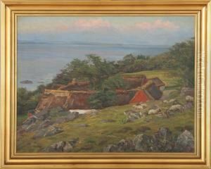 Hagagaarden I Arildslage, Skaane by Gabriel Oluf Jensen
