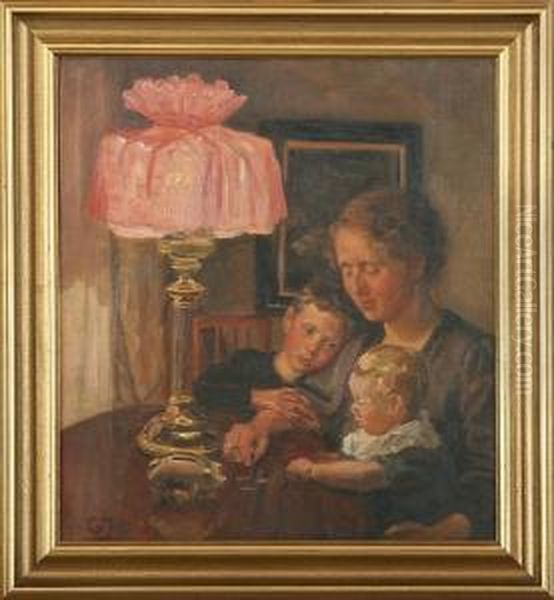 Mor Og Born Laegger Planer For Julen - view 1