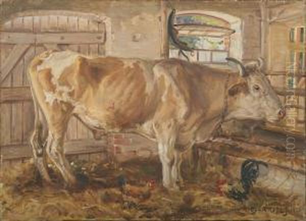 Interior From A Cowbarn - view 1
