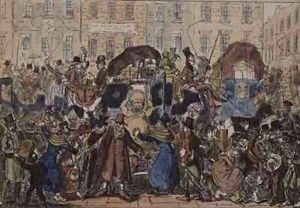 Travelling in England or a Peep from the White Horse Cellar by George Cruikshank I