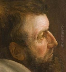 Monch-portrat Im Profil