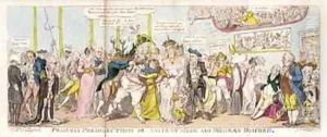Princely Predilections or Ancient Music and Modern Discord by George Cruikshank I