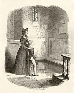 Rose Maylie and Oliver by George Cruikshank I
