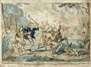 All Among the Hottentots Capering Ashore by George Cruikshank I