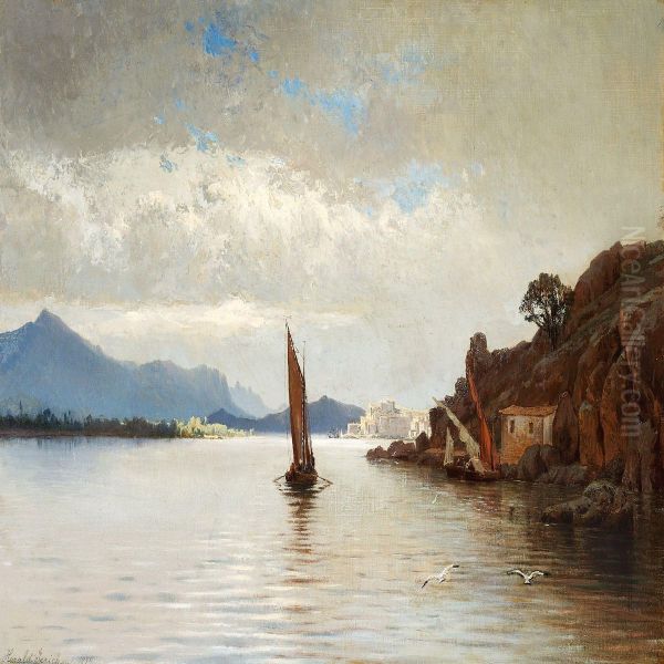 Evening Atmosphere, Presumably In The Bosporus - view 1