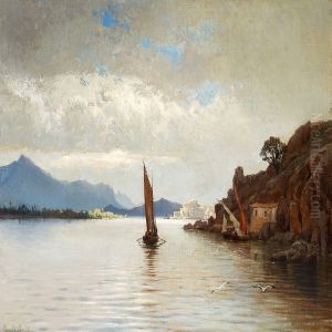 Evening Atmosphere, Presumably In The Bosporus by Harald Jerichau