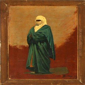 Two Arabian Women by Harald Jerichau