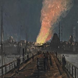 Constantinople Onfire by Harald Jerichau